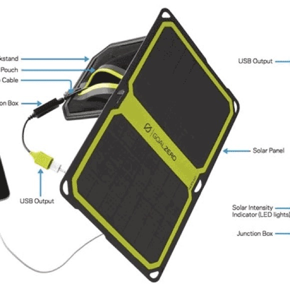 GOAL ZERO NOMAD 7 PLUS SOLAR PANEL. Model 11806. NWT - Picture 5 of 5